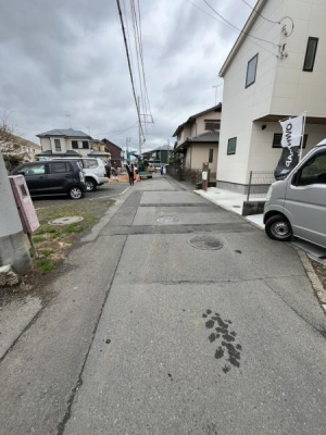 �_�ސ쌧������s���h�̐V�z��ˌ��Ă̑O�ʓ��H�܂ތ��n�ʐ^