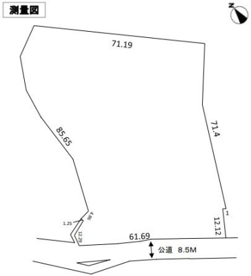 �_�ސ쌧���q�s���̓y�n�̊Ԏ��}