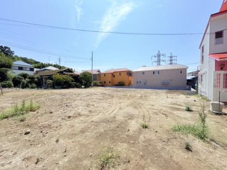 神奈川県藤沢市片瀬1丁目の土地の現地土地写真