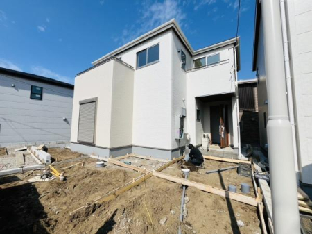 �_�ސ쌧������s����2���ڂ̐V�z��ˌ��Ă̌��n�O�ώʐ^