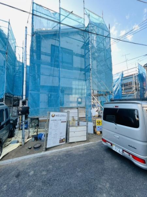 �_�ސ쌧������s���C�ݖk2���ڂ̐V�z��ˌ��Ă̌��n�O�ώʐ^