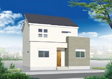 神奈川県藤沢市川名の新築一戸建ての現地外観写真