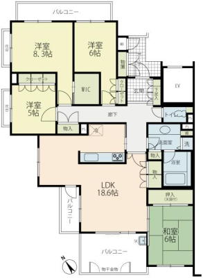 �_�ސ쌧������s���C�ݓ�6���ڂ̒��Ã}���V�����̊Ԏ��}