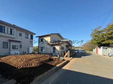 �_�ސ쌧������s�s�J�̓y�n�̑O�ʓ��H�܂ތ��n�ʐ^