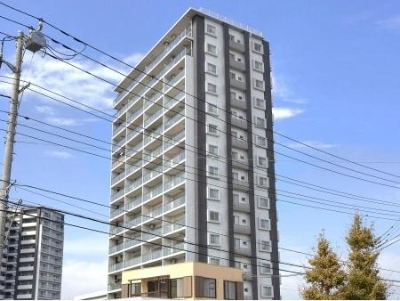 神奈川県茅ヶ崎市今宿の中古マンションの現地外観写真