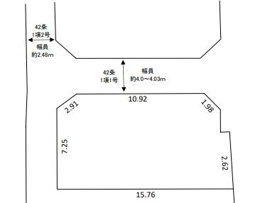 �_�ސ쌧����s���������J1���ڂ̓y�n�̊Ԏ��}