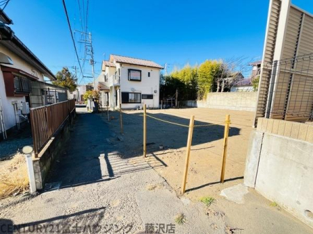 �_�ސ쌧����s�А�2���ڂ̓y�n�̑O�ʓ��H�܂ތ��n�ʐ^