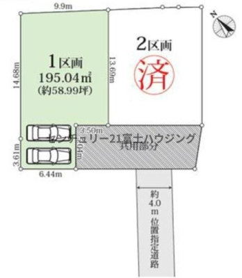 �_�ސ쌧����s�T���̓y�n�̊Ԏ��}