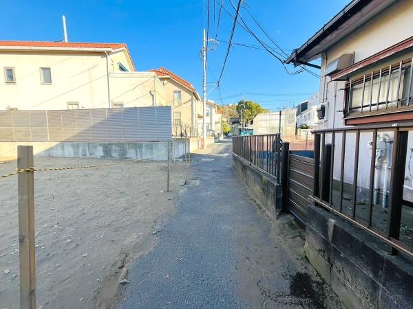 �_�ސ쌧����s�А�2���ڂ̓y�n�̑O�ʓ��H�܂ތ��n�ʐ^