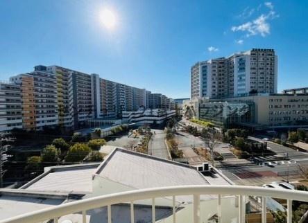 �_�ސ쌧���q�s���{�̒��Ã}���V�����̏Z�˂���̒��]�ʐ^