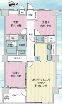 �_�ސ쌧������s�{��4���ڂ̒��Ã}���V�����̃L�b�`��