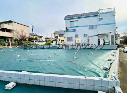 �_�ސ쌧����s���q�̓y�n�̌��n�y�n�ʐ^