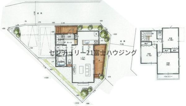 �_�ސ쌧����s�ғ�3���ڂ̓y�n�̊Ԏ��}