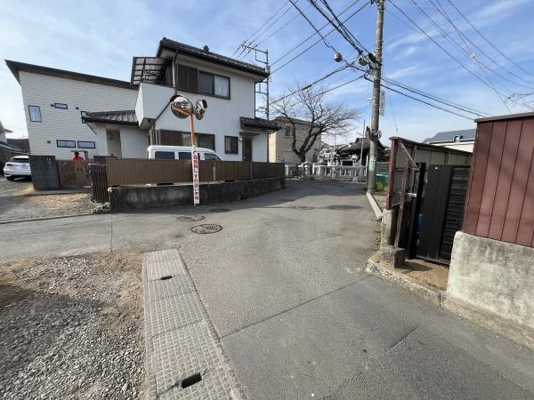 �_�ސ쌧������s�~���̓y�n�̑O�ʓ��H�܂ތ��n�ʐ^