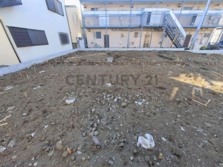 �_�ސ쌧����s�Ó��6���ڂ̐V�z��ˌ��Ă̑O�ʓ��H�܂ތ��n�ʐ^