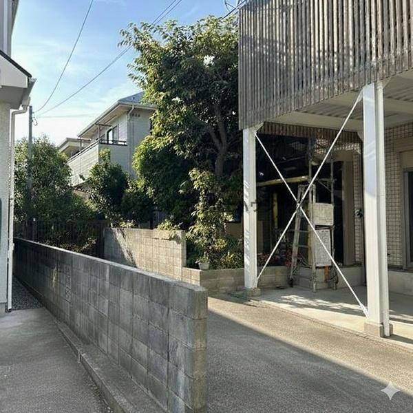 �_�ސ쌧����s�����C��4���ڂ̒��È�ˌ��Ă̌��n�O�ώʐ^