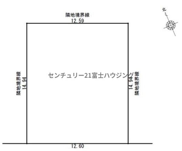 �_�ސ쌧����s�����̓y�n�̊Ԏ��}