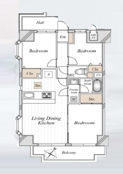 �_�ސ쌧����s�ΐ�2���ڂ̒��Ã}���V�����̊Ԏ��}