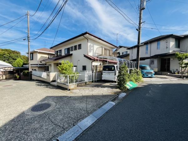 �_�ސ쌧���q�s�R��̓y�n�̑O�ʓ��H�܂ތ��n�ʐ^