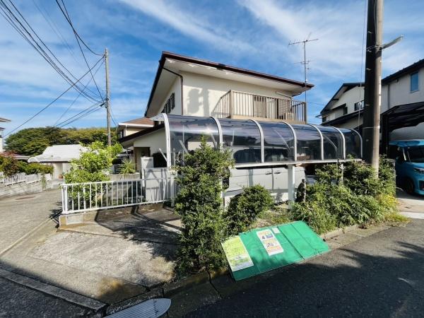 �_�ސ쌧���q�s�R��̓y�n�̑O�ʓ��H�܂ތ��n�ʐ^