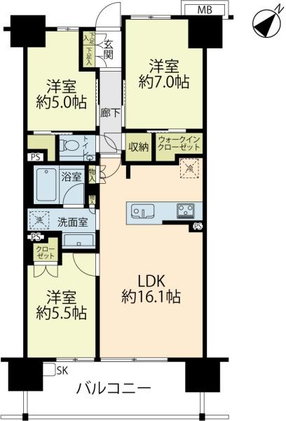 �_�ސ쌧���؎s����4���ڂ̒��Ã}���V�����̊Ԏ��}