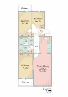 �_�ސ쌧����s�݂��̑�̒��Ã}���V�����̊Ԏ��}