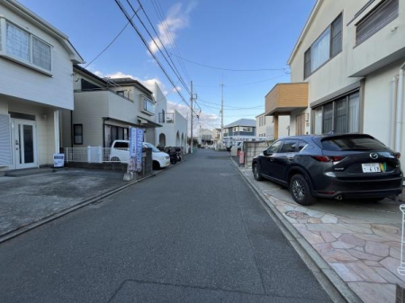 �_�ސ쌧������s�l�{��̓y�n�̑O�ʓ��H�܂ތ��n�ʐ^