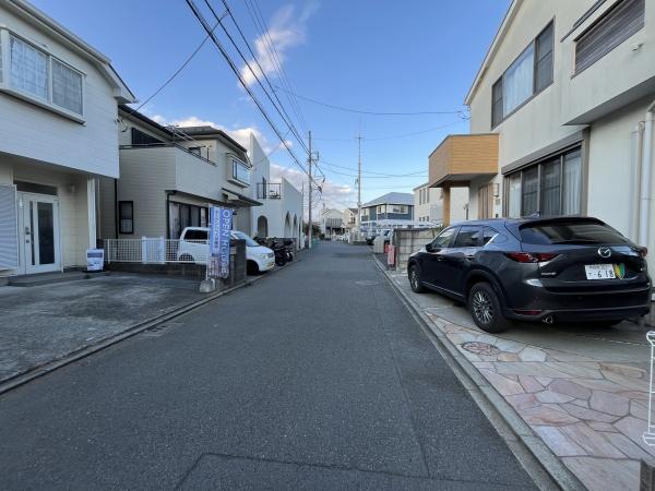 �_�ސ쌧������s�l�{��̓y�n�̑O�ʓ��H�܂ތ��n�ʐ^