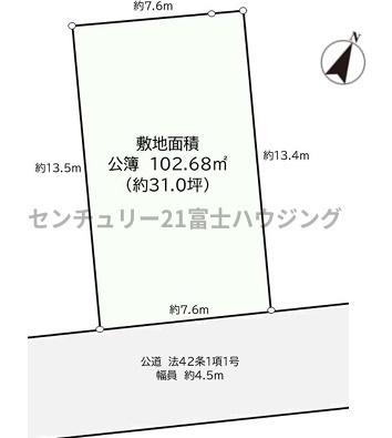 �_�ސ쌧������s�l�{��̓y�n�̊Ԏ��}