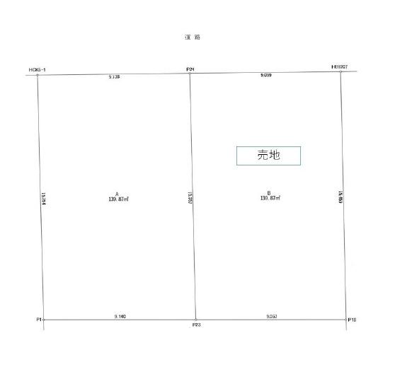 �_�ސ쌧����s����������1���ڂ̓y�n�̊Ԏ��}