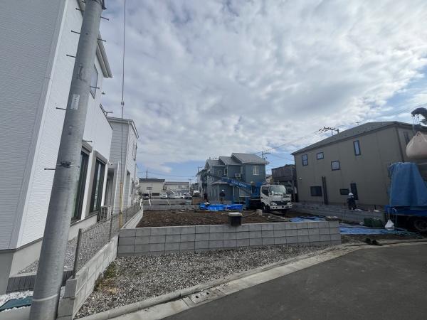 �_�ސ쌧������s�����̐V�z��ˌ��Ă̌��n�O�ώʐ^