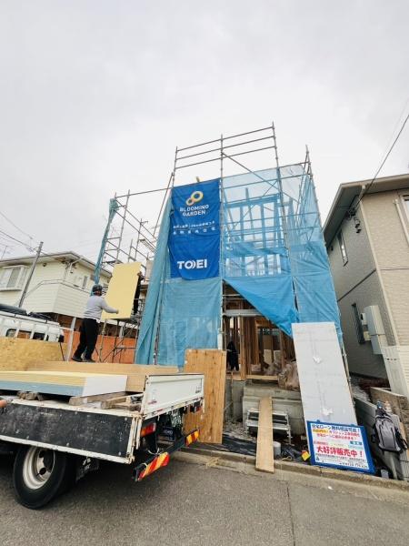 �_�ސ쌧������s��̐V�z��ˌ��Ă̌��n�O�ώʐ^