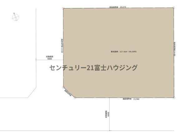 �_�ސ쌧���q�s�����K�l��5���ڂ̓y�n�̊Ԏ��}