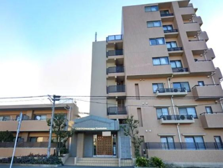 神奈川県藤沢市白旗4丁目の中古マンションの現地外観写真