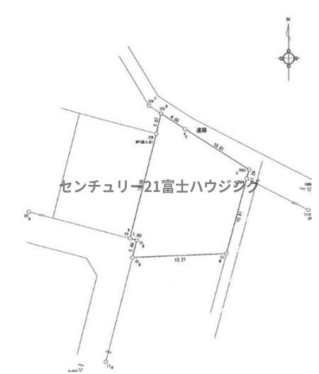 �_�ސ쌧����s����̓y�n�̊Ԏ��}