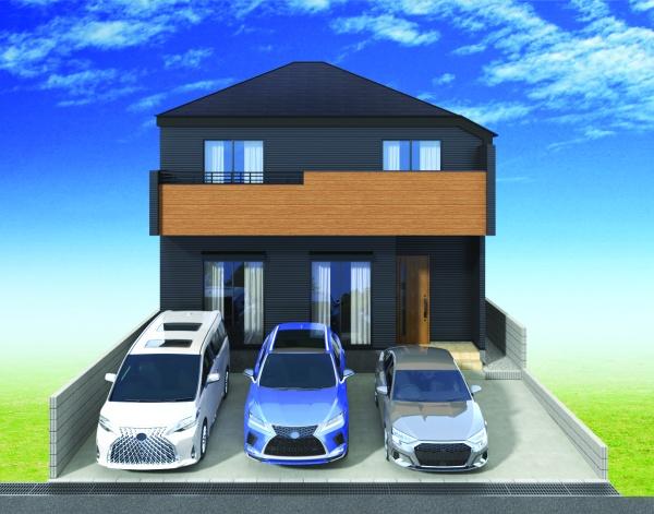 �_�ސ쌧����s����4���ڂ̐V�z��ˌ��Ă̌��n�O�ώʐ^