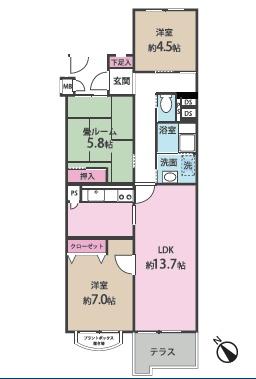 �_�ސ쌧����s�ғ�������2���ڂ̒��Ã}���V�����̊Ԏ��}