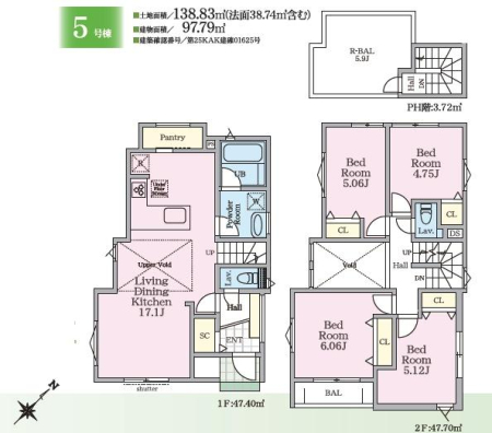 �_�ސ쌧����s���5���ڂ̐V�z��ˌ��Ă̊Ԏ��}