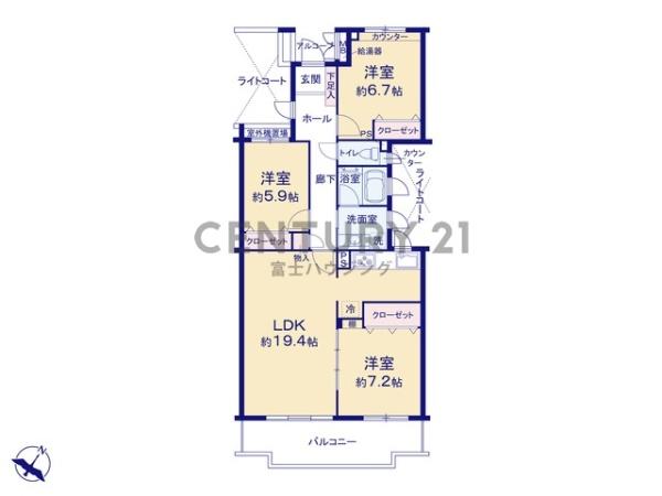 �_�ސ쌧����s�ғ�������2���� 1-4�̒��Ã}���V�����̊Ԏ��}