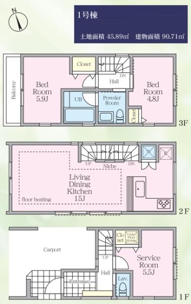 �_�ސ쌧���q�s��D4���ڂ̐V�z��ˌ��Ă̊Ԏ��}