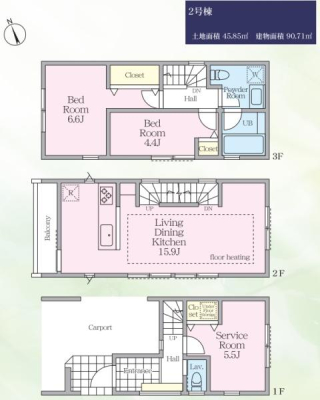 �_�ސ쌧���q�s��D4���ڂ̐V�z��ˌ��Ă̊Ԏ��}