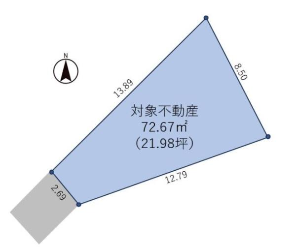 �_�ސ쌧������s���b2���ڂ̓y�n�̋��}