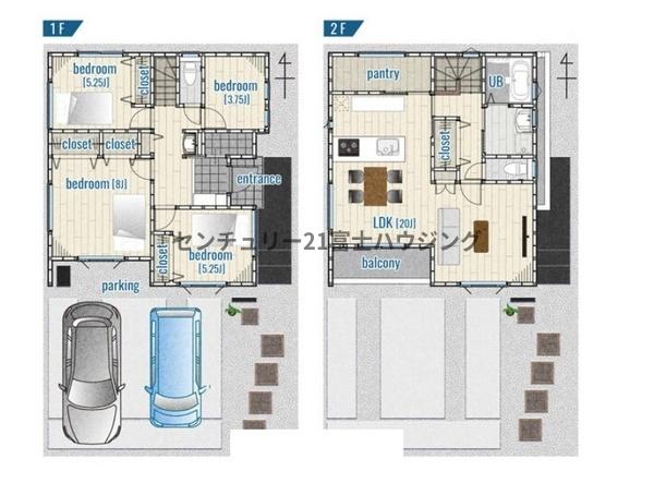 �_�ސ쌧�����S���쒬�c�[ 1422-2�̐V�z��ˌ��Ă̊Ԏ��}