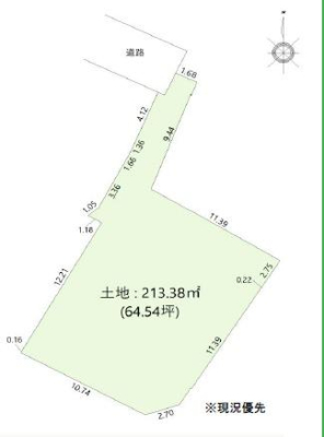 �_�ސ쌧���q�s���z2���ڂ̓y�n�̊Ԏ��}