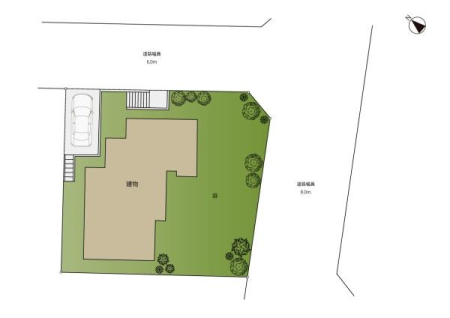 �_�ސ쌧������s��̓y�n�̊Ԏ��}