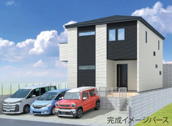 �_�ސ쌧���q�s�����3���ڂ̐V�z��ˌ��Ă̌��n�O�ώʐ^