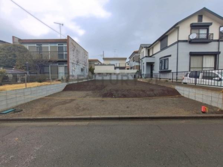 神奈川県藤沢市遠藤の土地の現地土地写真