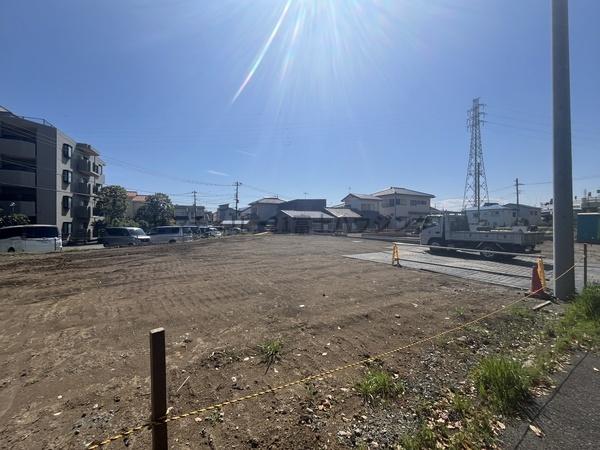 �_�ސ쌧������s���v�ۂ̐V�z��ˌ��Ă̌��n�O�ώʐ^