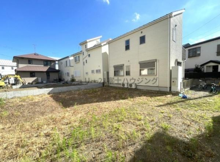 神奈川県茅ヶ崎市赤松町の土地の現地土地写真