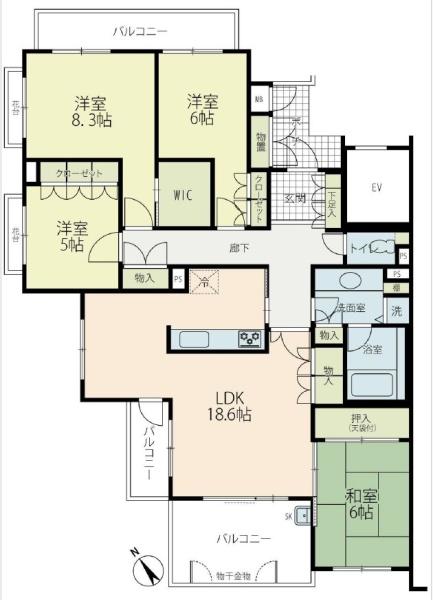 �_�ސ쌧������s���C�ݓ�6���ڂ̒��Ã}���V�����̊Ԏ��}